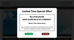 Desktop Screenshot of kiaofbrockville.com